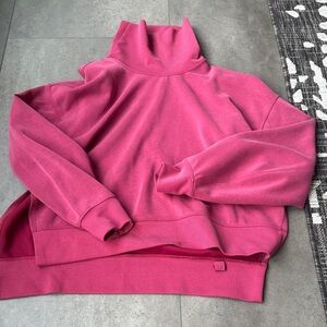 Lululemon Burgundy Turtleneck Sweatshirt